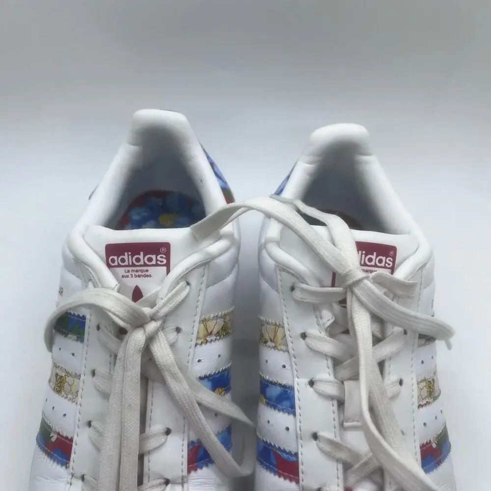 adidas superstar floral